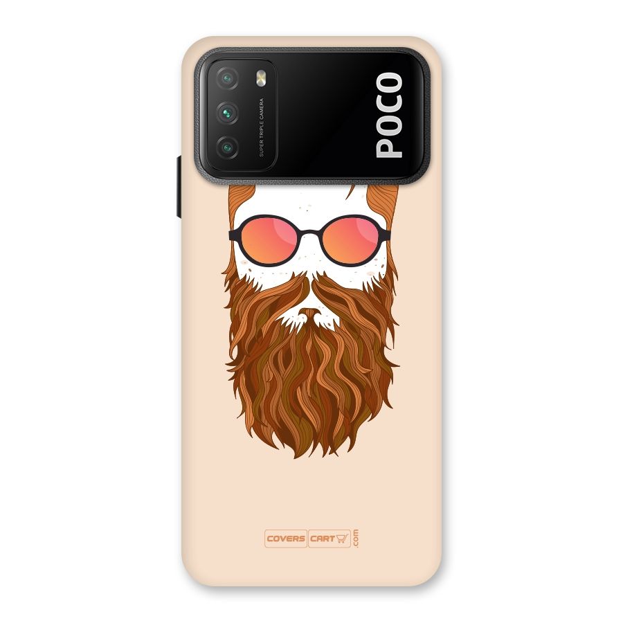 Man in Beard Back Case for Poco M3