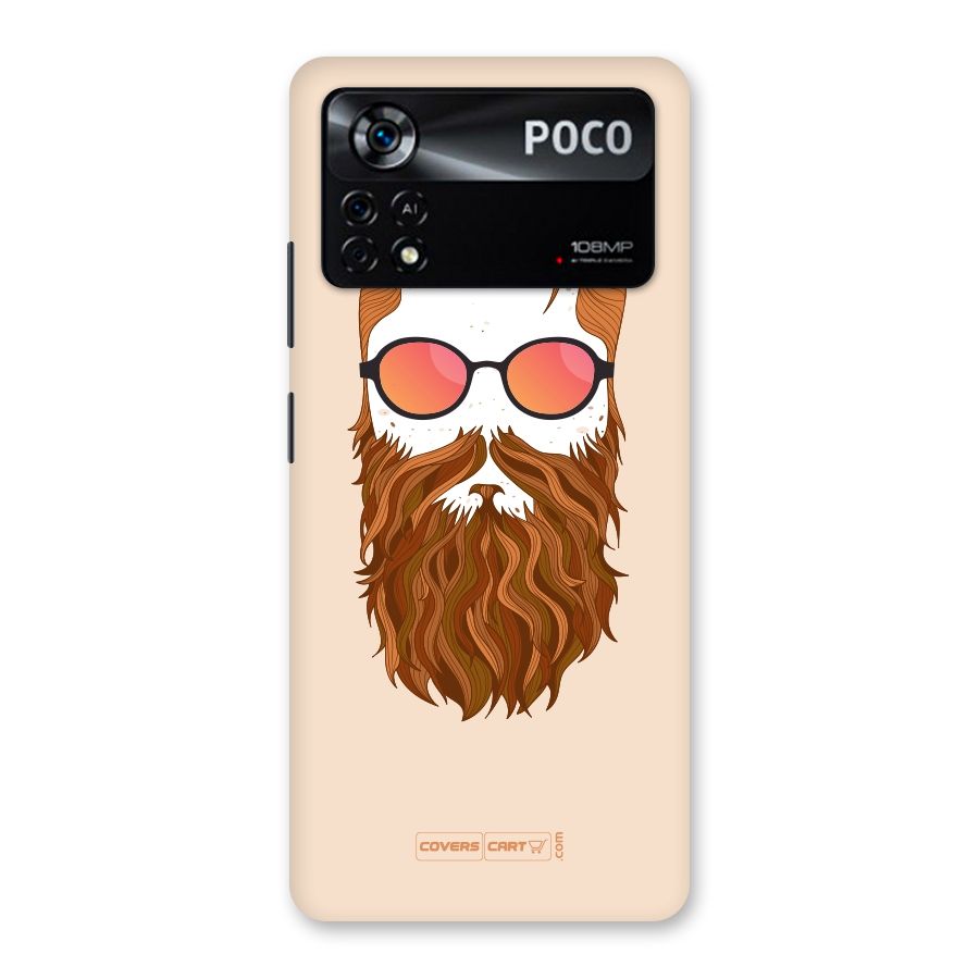 Man in Beard Back Case for Poco X4 Pro 5G