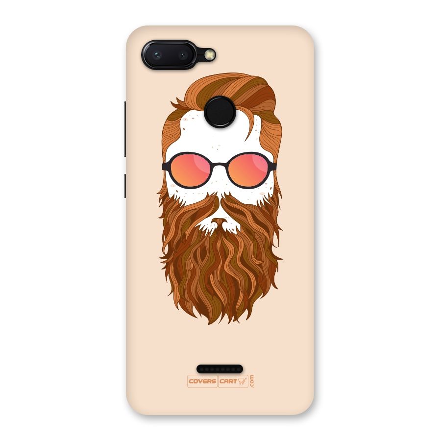 Man in Beard Back Case for Redmi 6