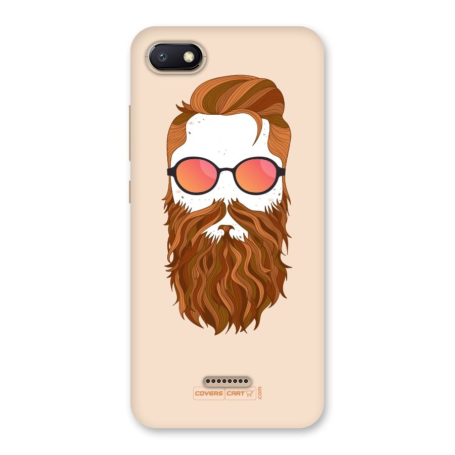 Man in Beard Back Case for Redmi 6A