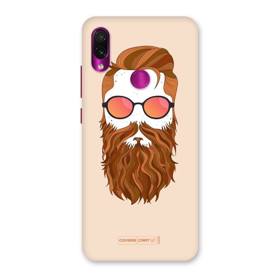 Man in Beard Back Case for Redmi Note 7 Pro