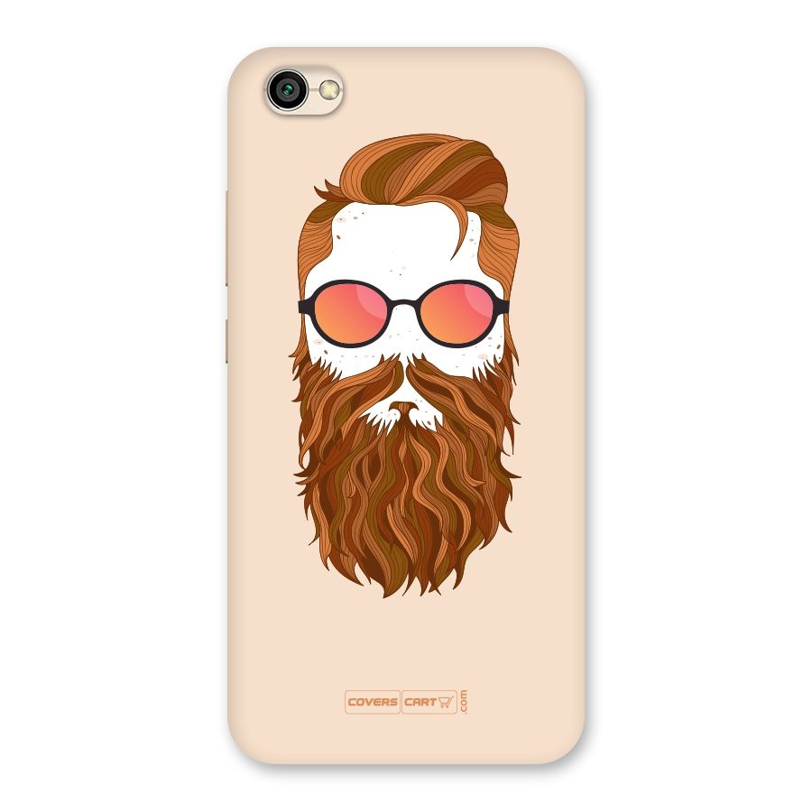 Man in Beard Back Case for Redmi Y1 Lite