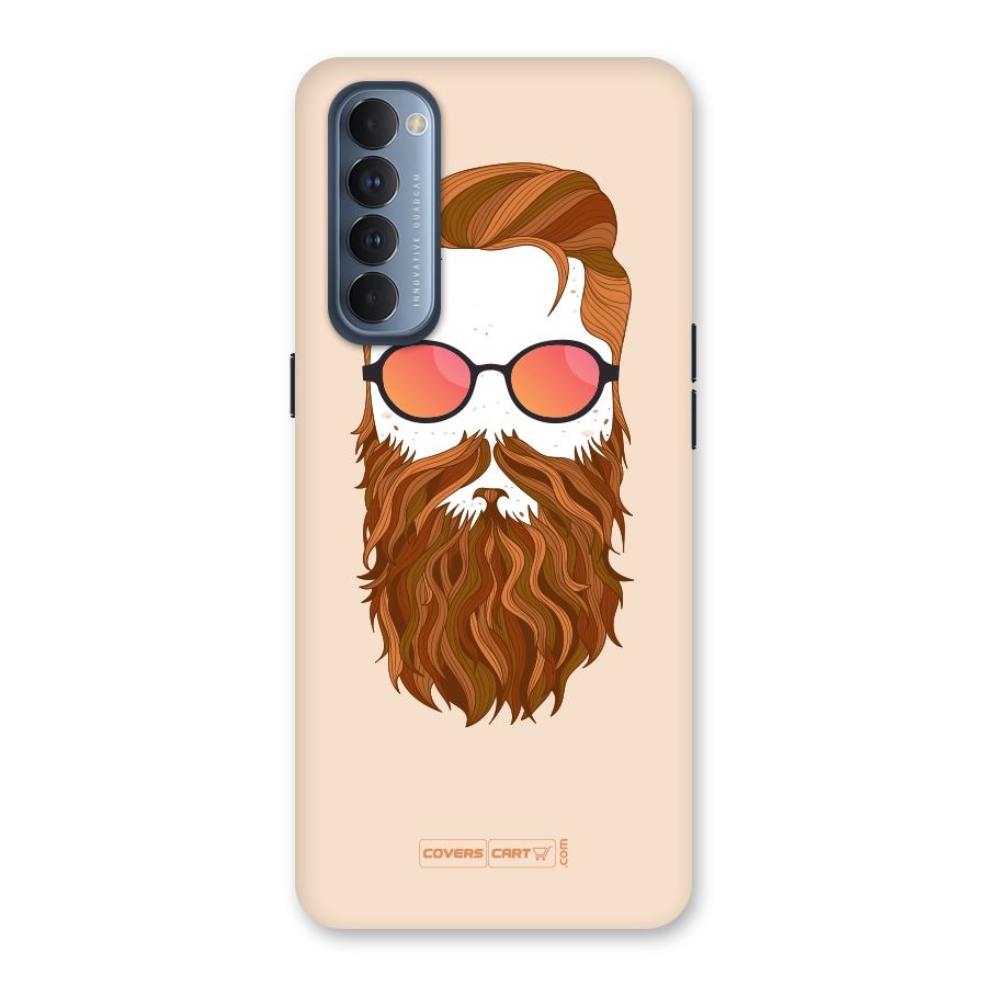 Man in Beard Back Case for Reno4 Pro