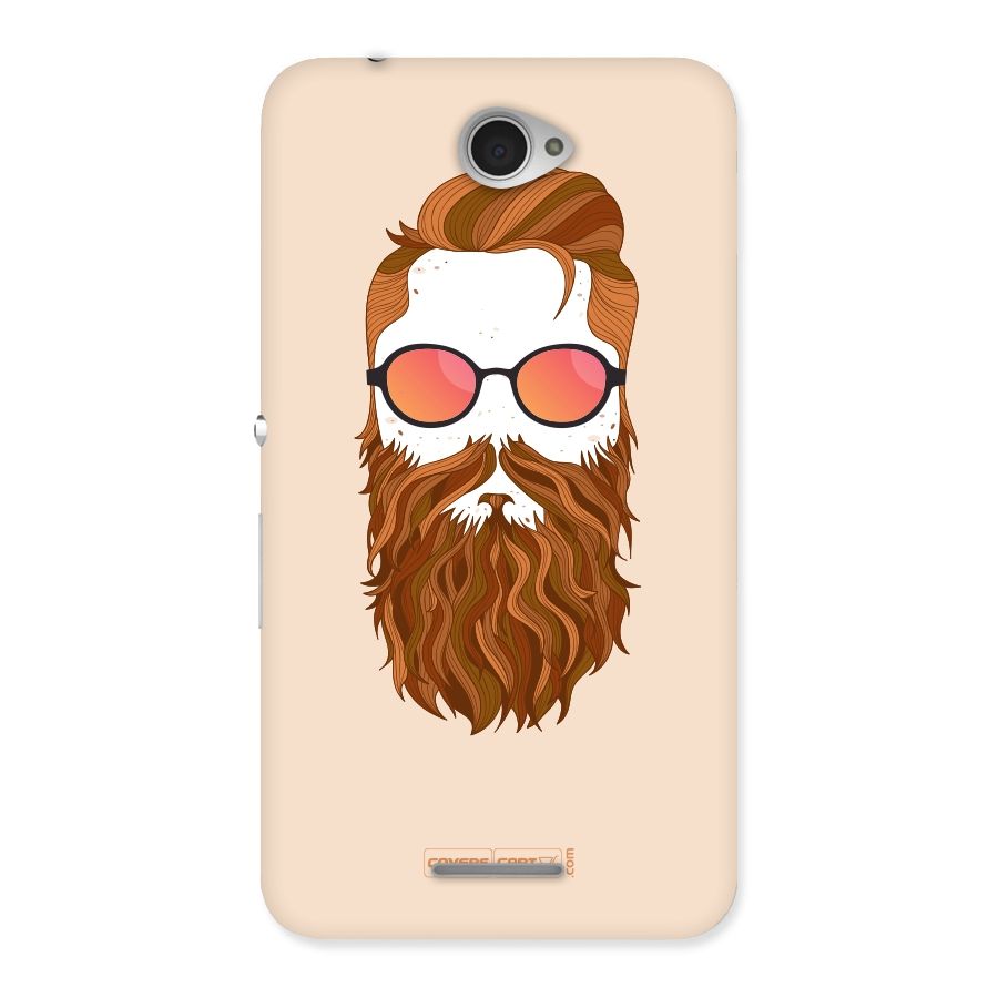 Man in Beard Back Case for Sony Xperia E4