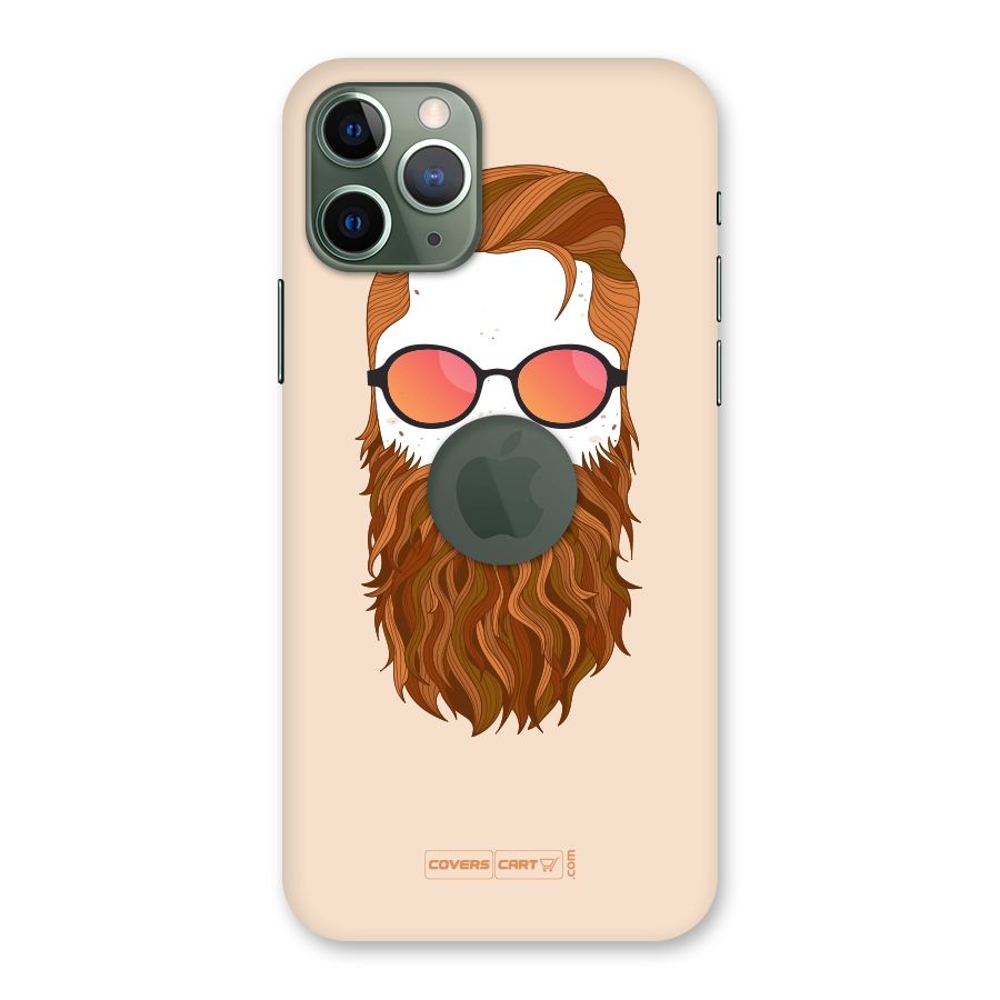 Man in Beard Back Case for iPhone 11 Pro Logo  Cut