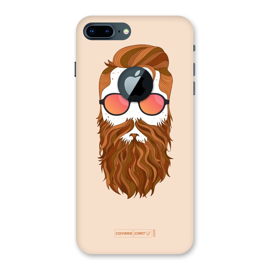 Man in Beard Back Case for iPhone 7 Plus Logo Cut