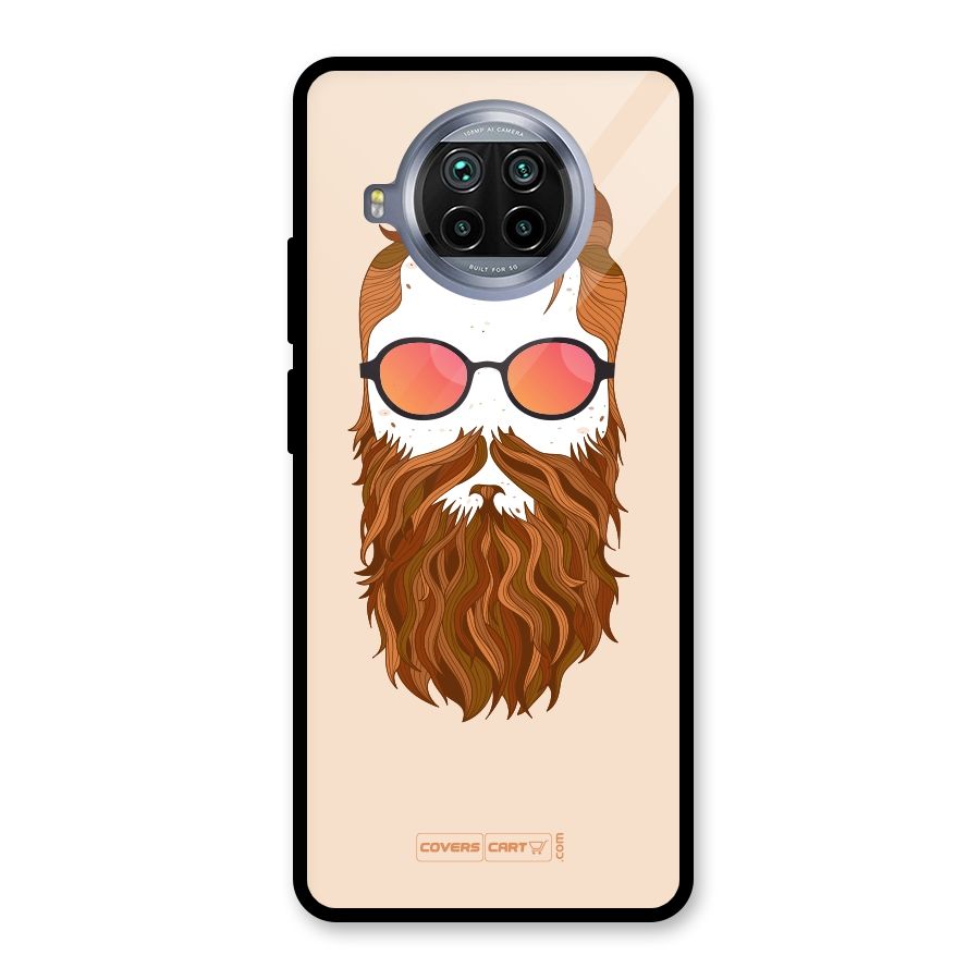 Man in Beard Glass Back Case for Mi 10i