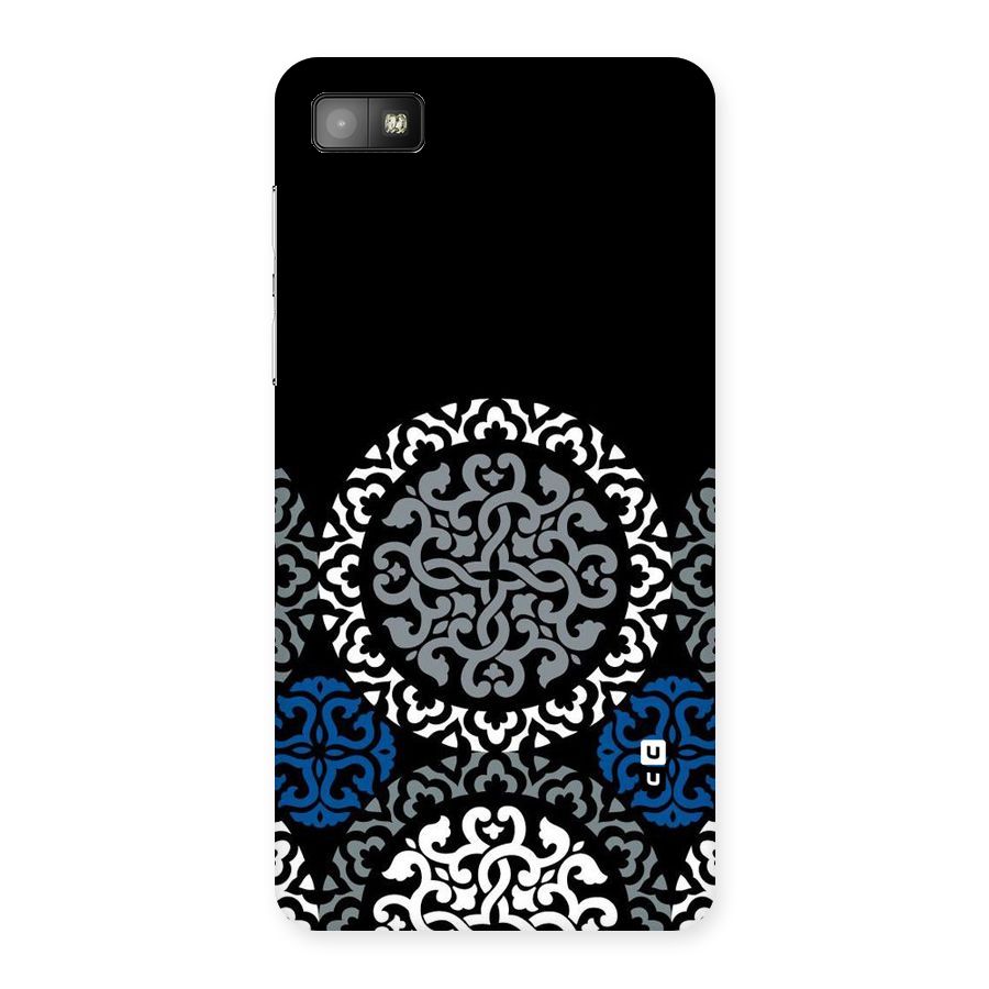 Mandala Circle Pattern Back Case for Blackberry Z10