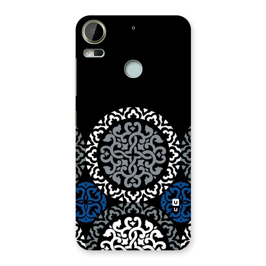 Mandala Circle Pattern Back Case for Desire 10 Pro