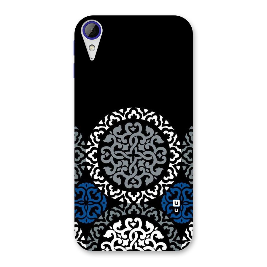 Mandala Circle Pattern Back Case for Desire 830