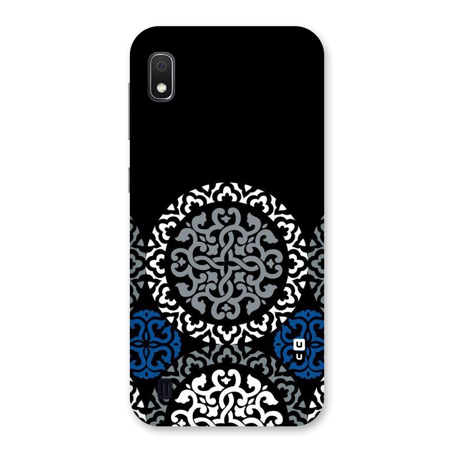 Mandala Circle Pattern Back Case for Galaxy A10
