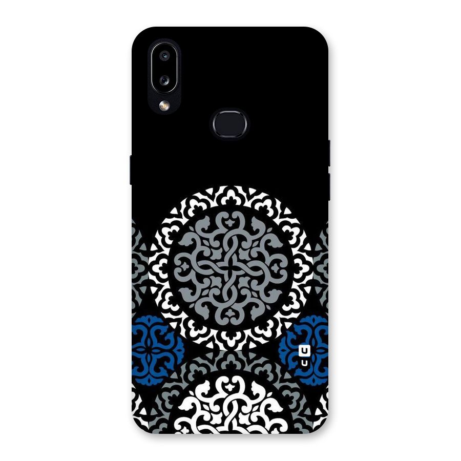 Mandala Circle Pattern Back Case for Galaxy A10s