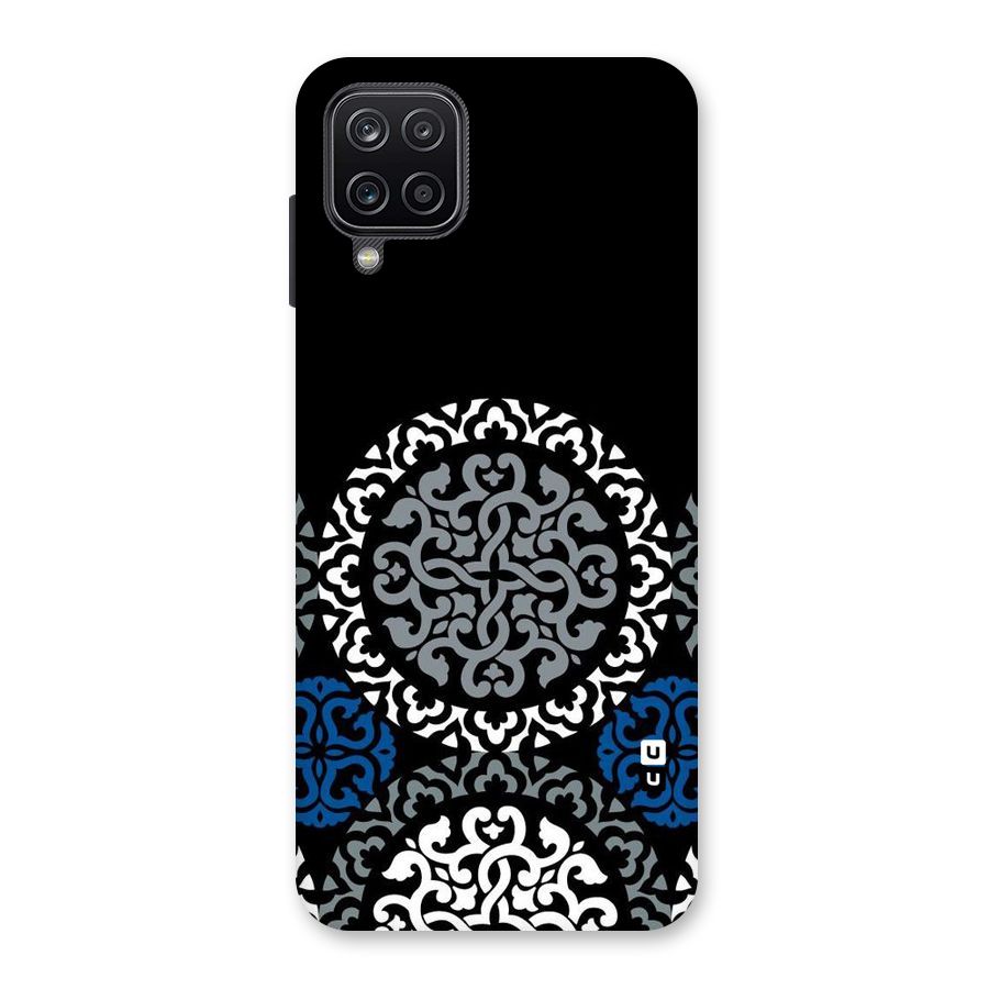 Mandala Circle Pattern Back Case for Galaxy A12