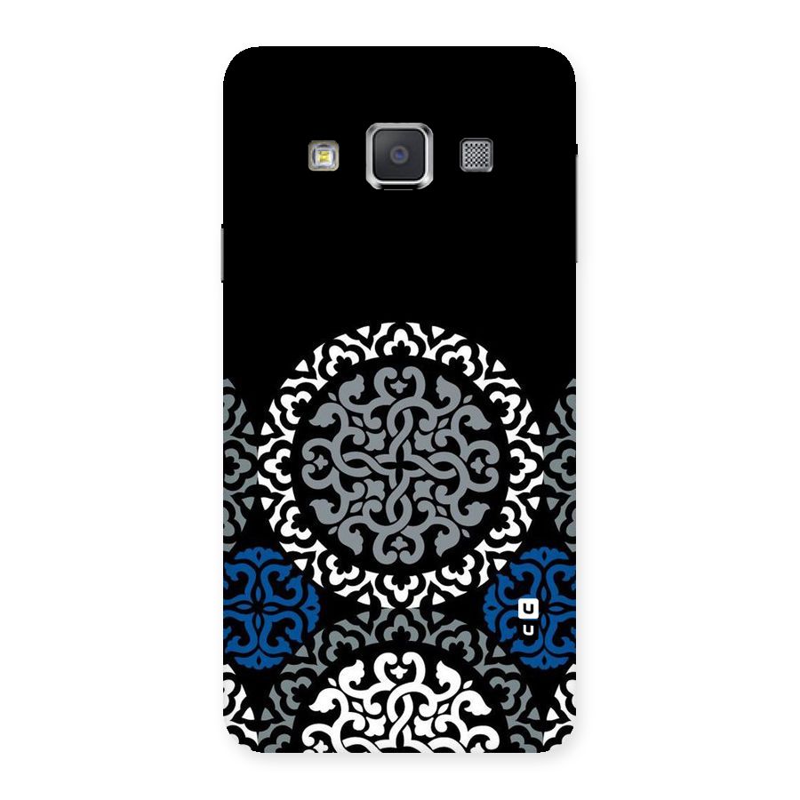 Mandala Circle Pattern Back Case for Galaxy A3