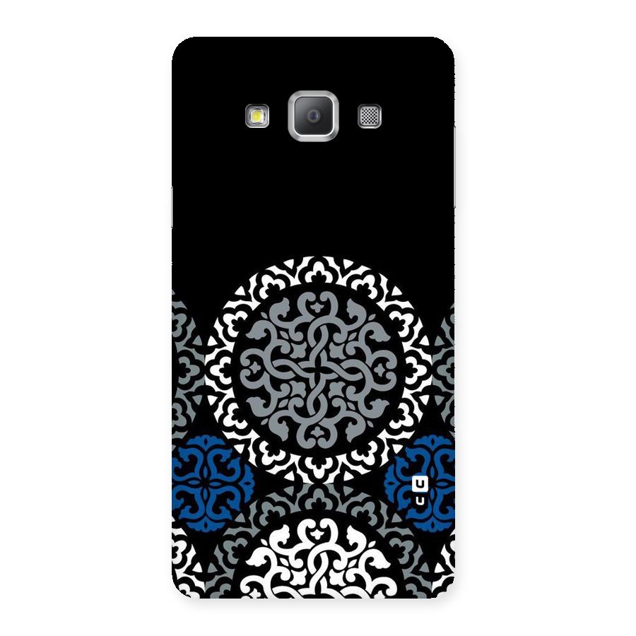 Mandala Circle Pattern Back Case for Galaxy A7