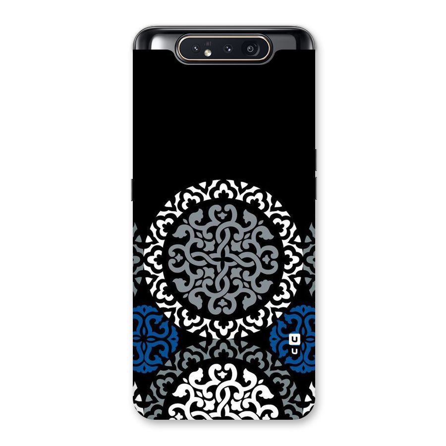 Mandala Circle Pattern Back Case for Galaxy A80