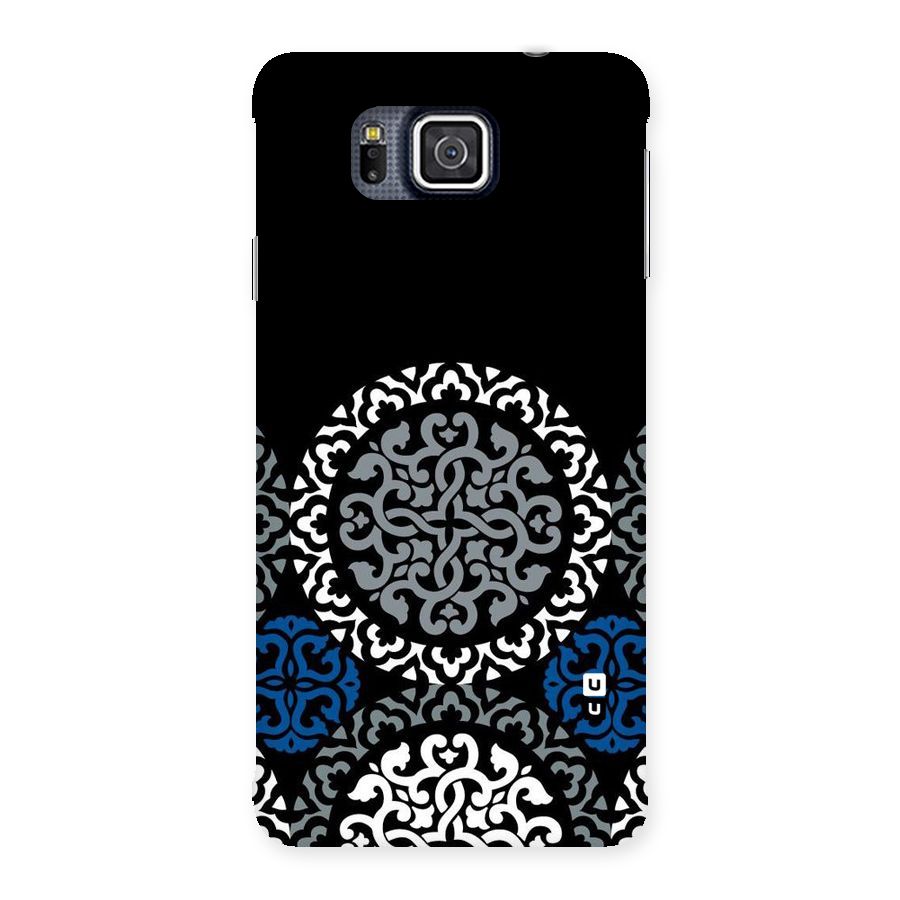 Mandala Circle Pattern Back Case for Galaxy Alpha