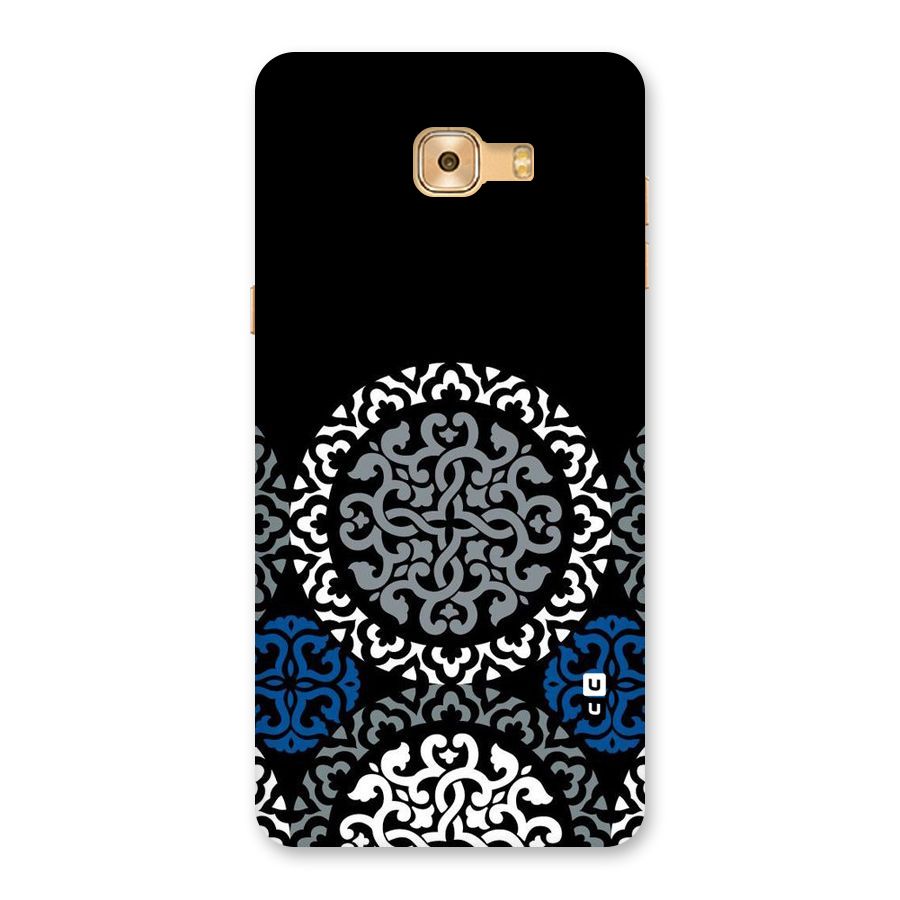 Mandala Circle Pattern Back Case for Galaxy C9 Pro
