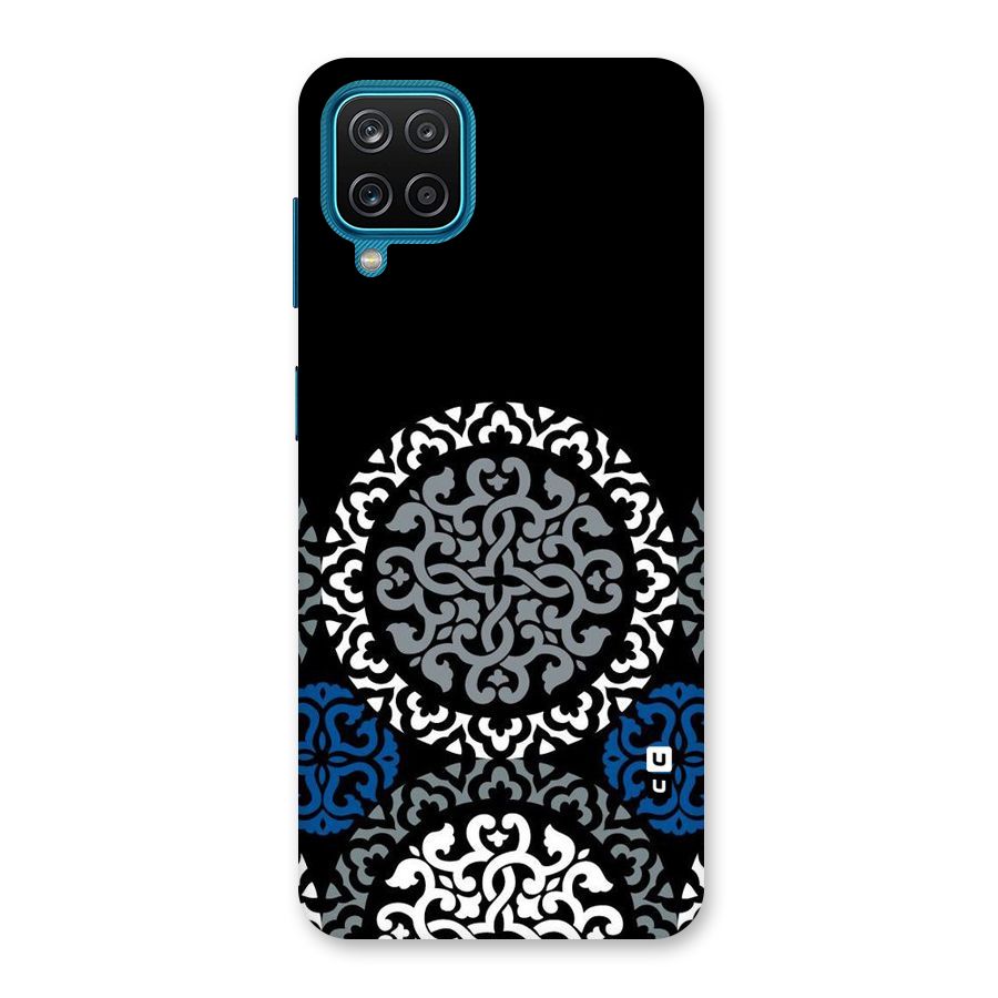 Mandala Circle Pattern Back Case for Galaxy F12