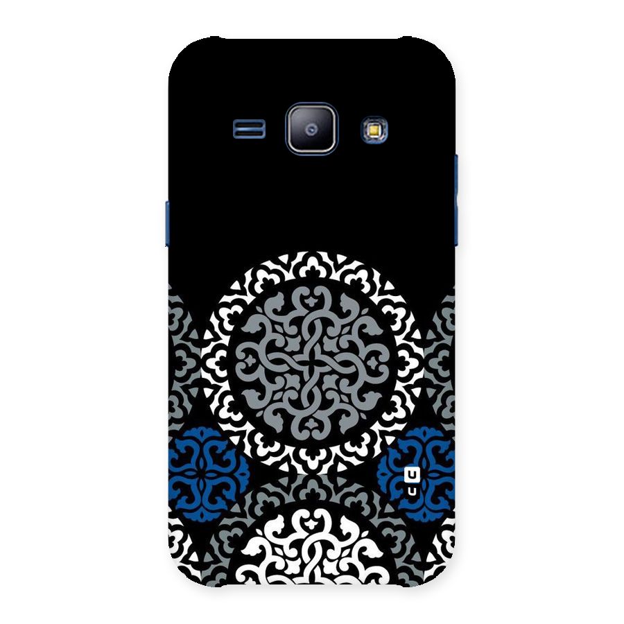 Mandala Circle Pattern Back Case for Galaxy J1