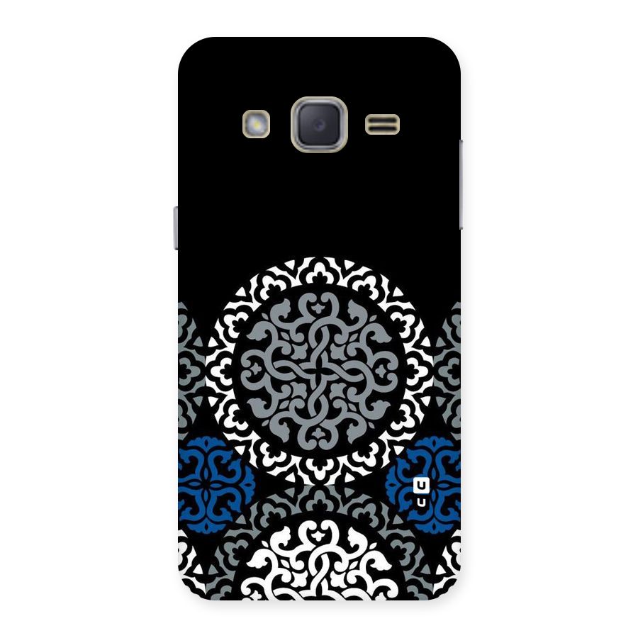 Mandala Circle Pattern Back Case for Galaxy J2