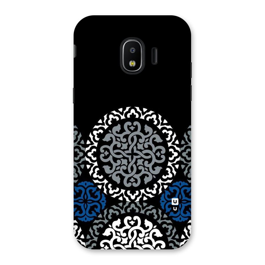 Mandala Circle Pattern Back Case for Galaxy J2 Pro 2018