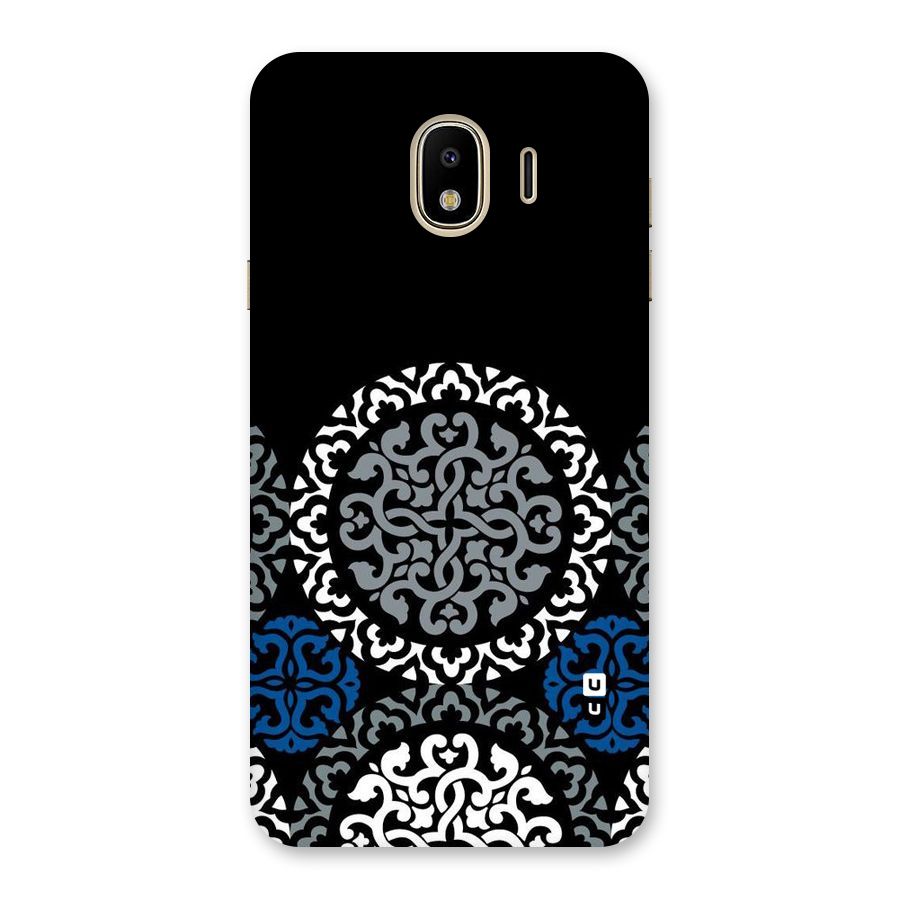 Mandala Circle Pattern Back Case for Galaxy J4