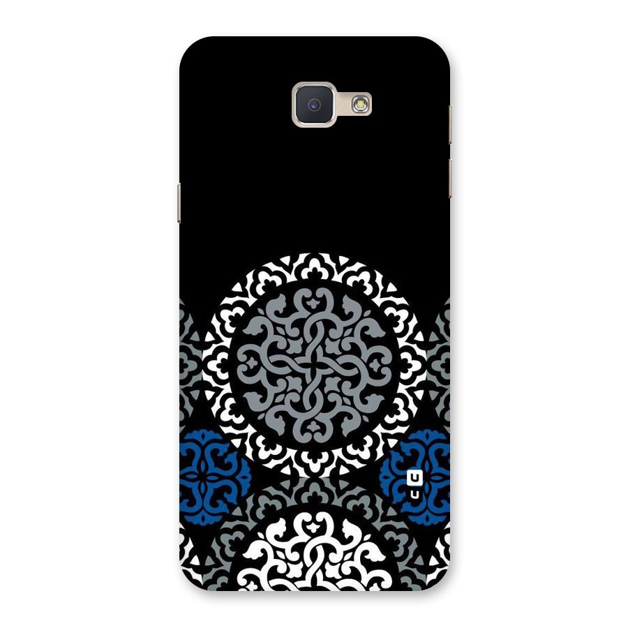 Mandala Circle Pattern Back Case for Galaxy J5 Prime