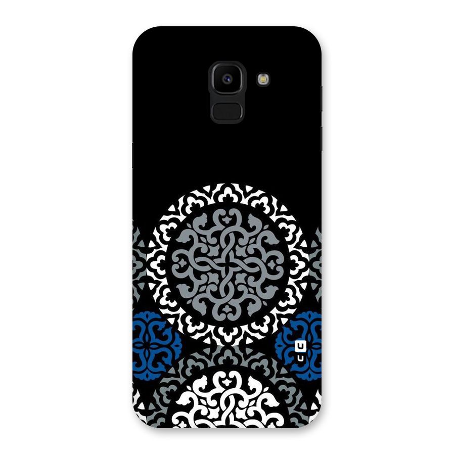 Mandala Circle Pattern Back Case for Galaxy J6