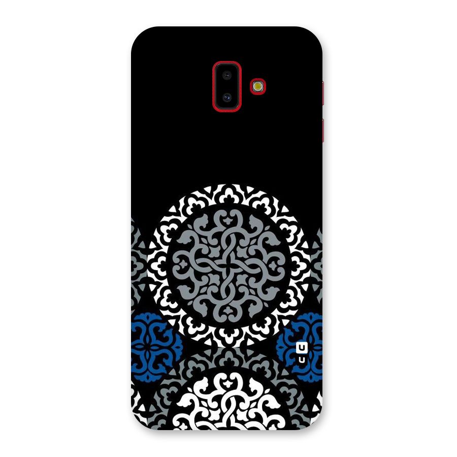 Mandala Circle Pattern Back Case for Galaxy J6 Plus