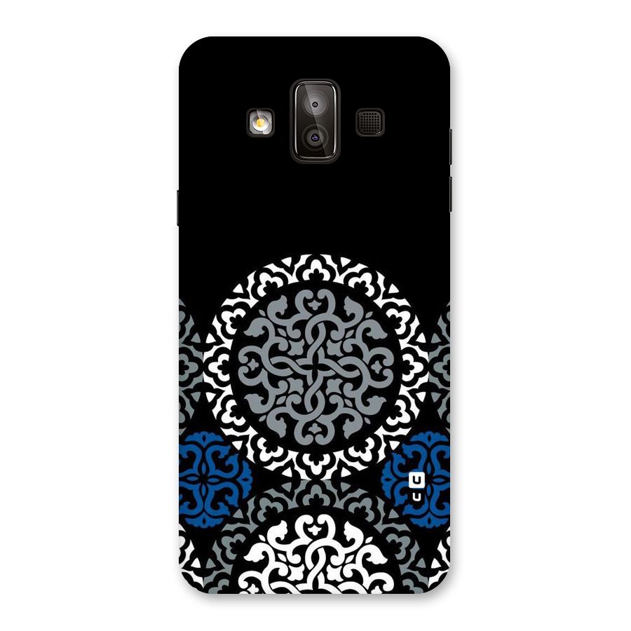 Mandala Circle Pattern Back Case for Galaxy J7 Duo
