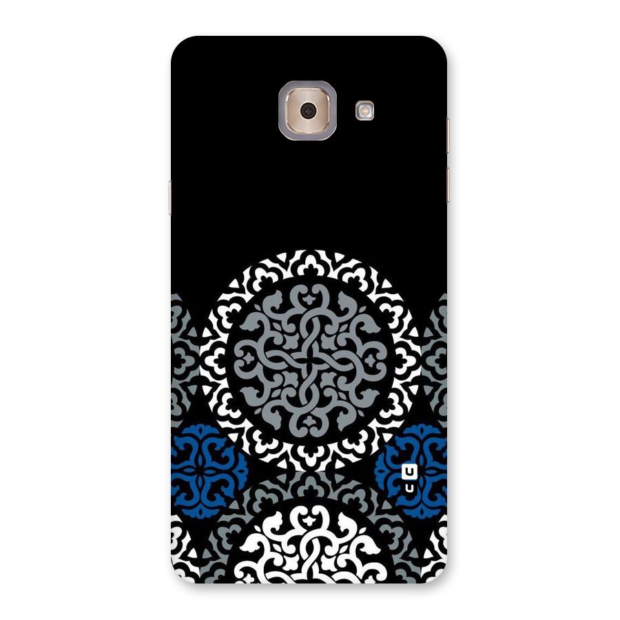Mandala Circle Pattern Back Case for Galaxy J7 Max
