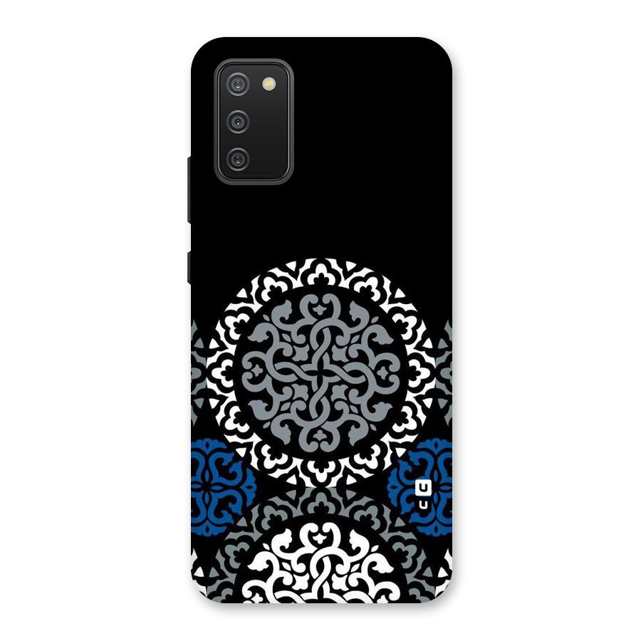 Mandala Circle Pattern Back Case for Galaxy M02s