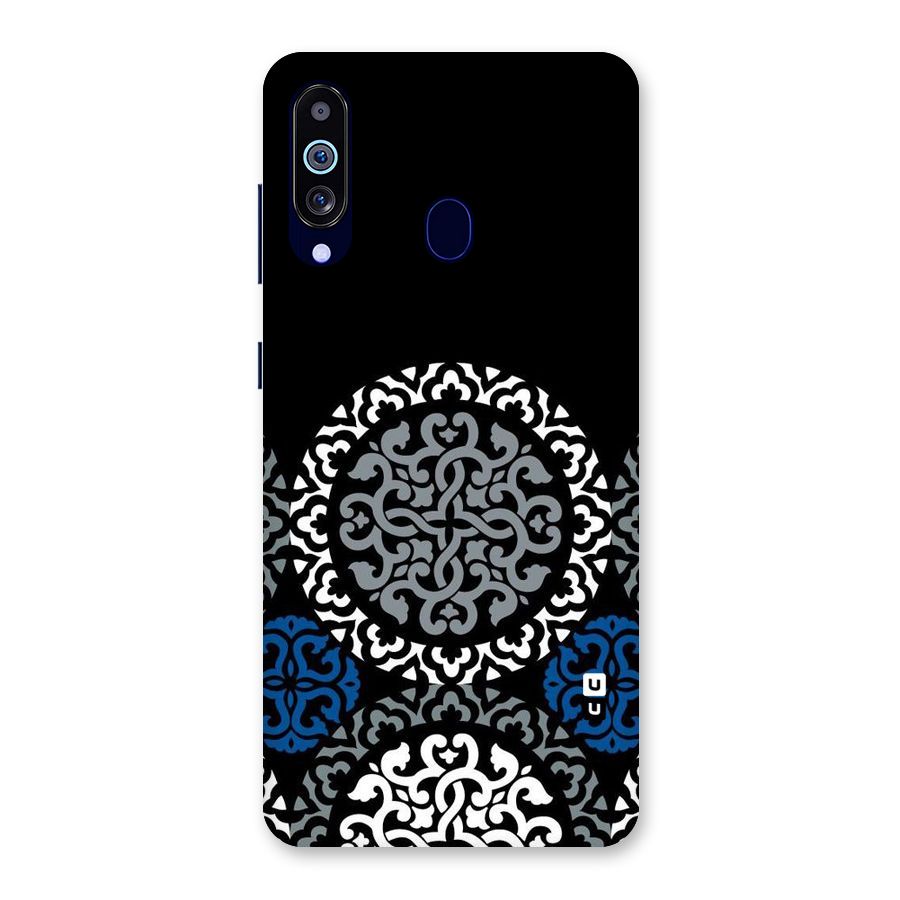 Mandala Circle Pattern Back Case for Galaxy M40