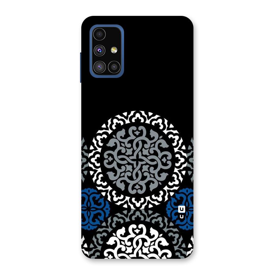 Mandala Circle Pattern Back Case for Galaxy M51