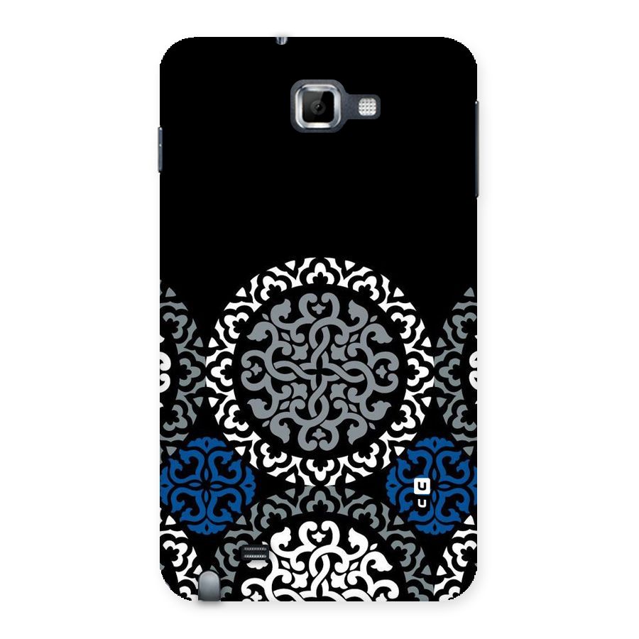 Mandala Circle Pattern Back Case for Galaxy Note