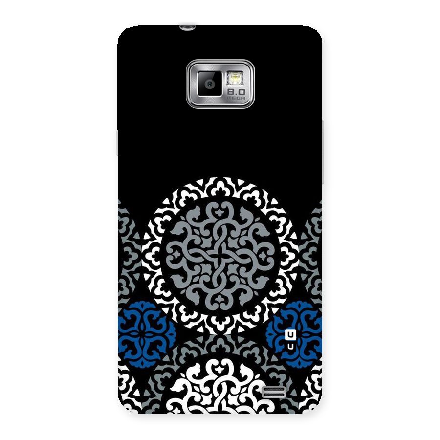 Mandala Circle Pattern Back Case for Galaxy S2