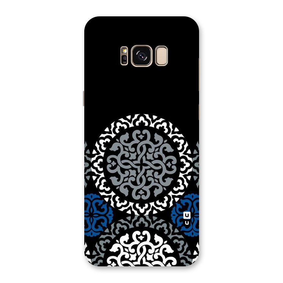Mandala Circle Pattern Back Case for Galaxy S8 Plus