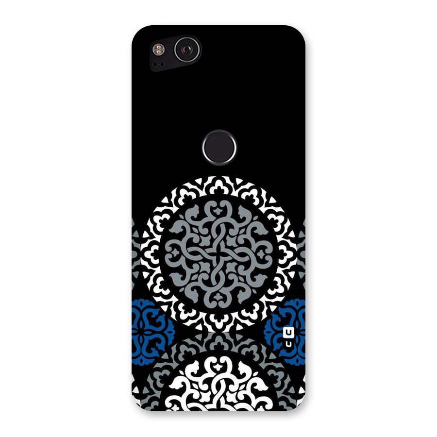 Mandala Circle Pattern Back Case for Google Pixel 2