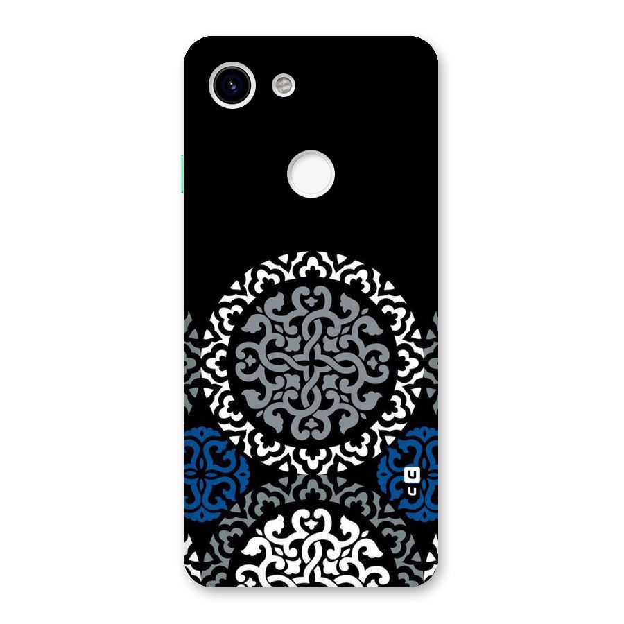 Mandala Circle Pattern Back Case for Google Pixel 3
