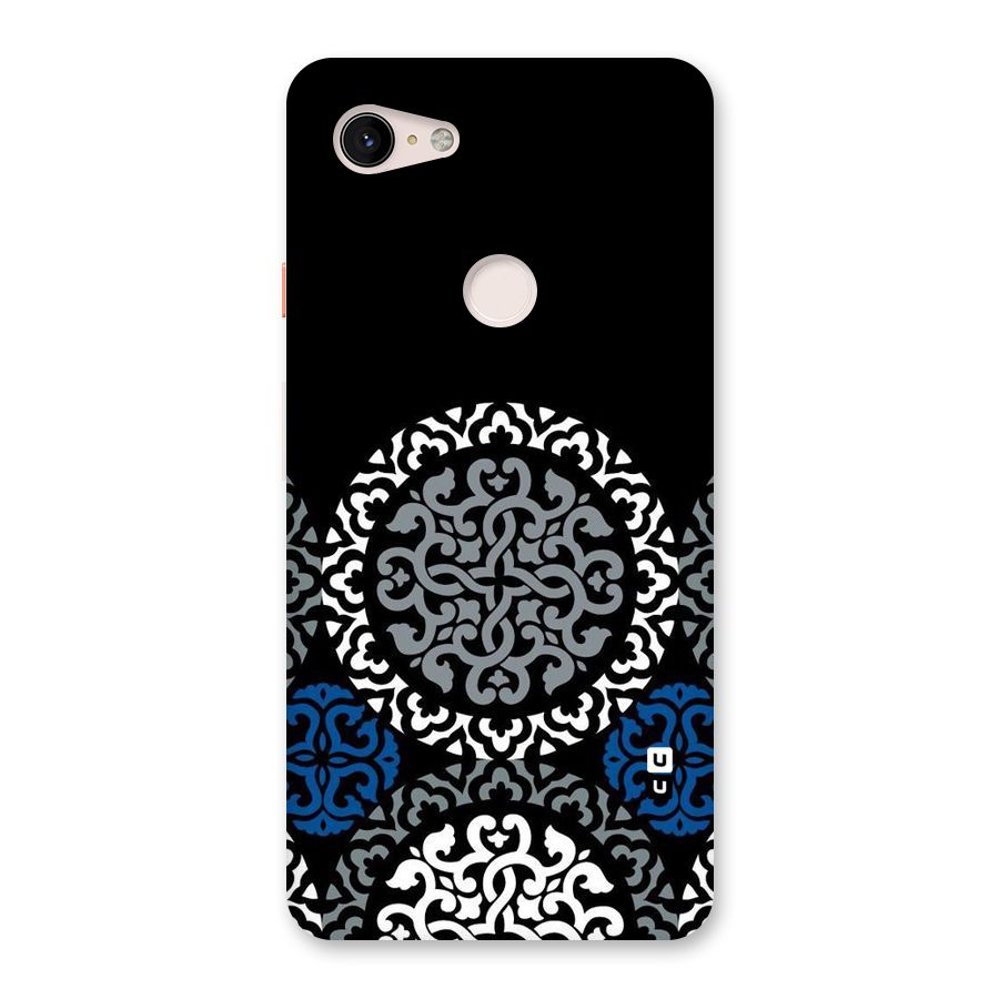 Mandala Circle Pattern Back Case for Google Pixel 3 XL