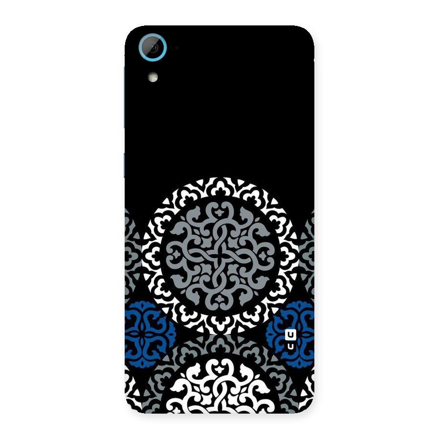 Mandala Circle Pattern Back Case for HTC Desire 826