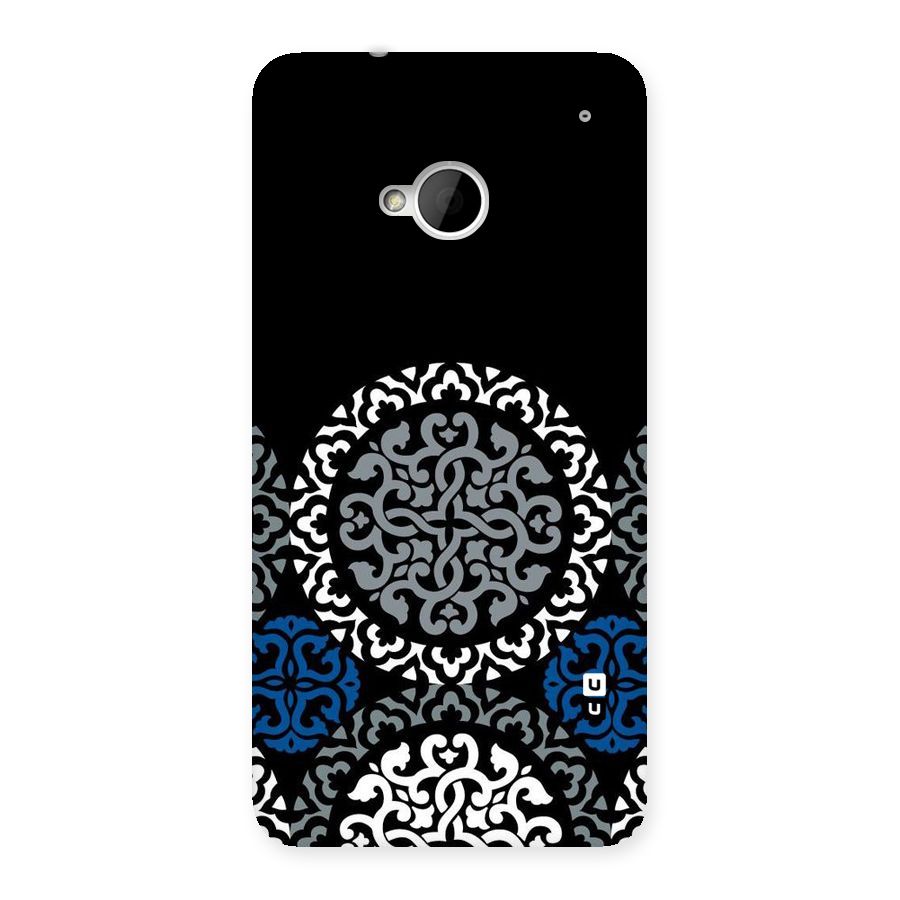 Mandala Circle Pattern Back Case for HTC One M7
