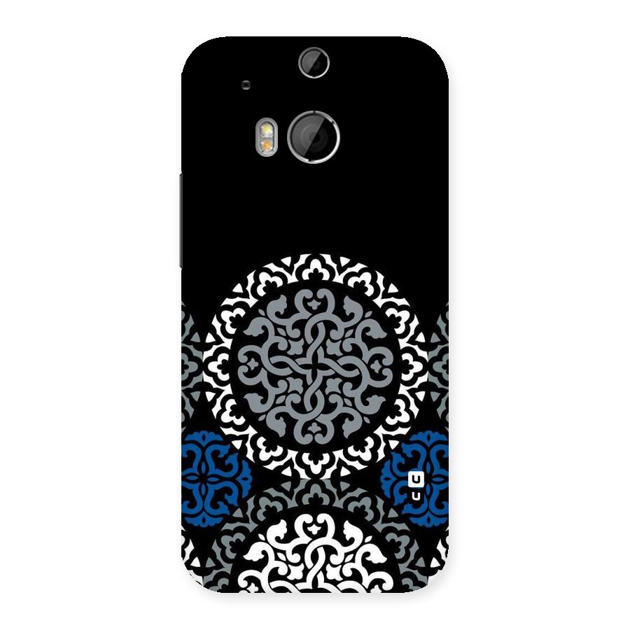 Mandala Circle Pattern Back Case for HTC One M8