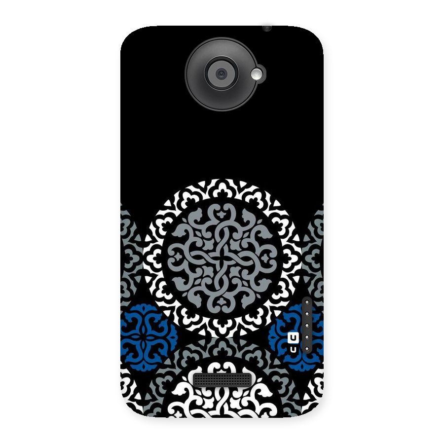 Mandala Circle Pattern Back Case for HTC One X