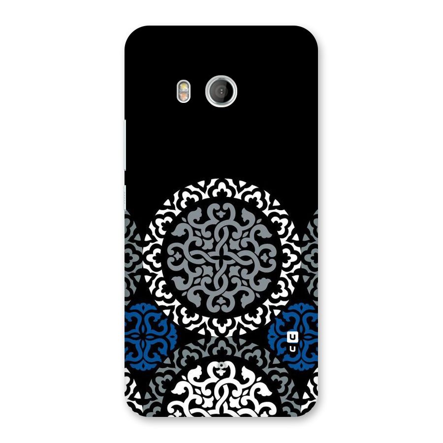 Mandala Circle Pattern Back Case for HTC U11