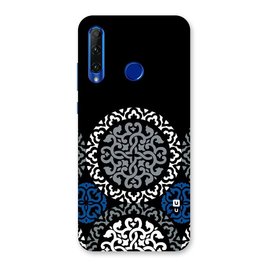 Mandala Circle Pattern Back Case for Honor 20i