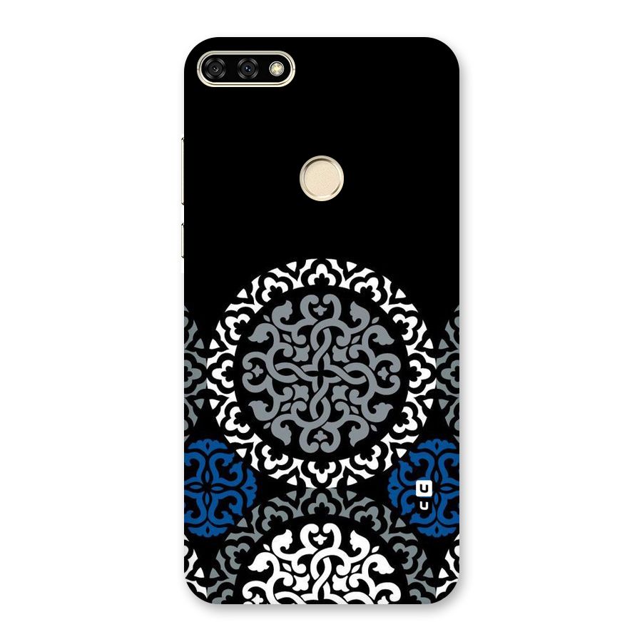Mandala Circle Pattern Back Case for Honor 7A