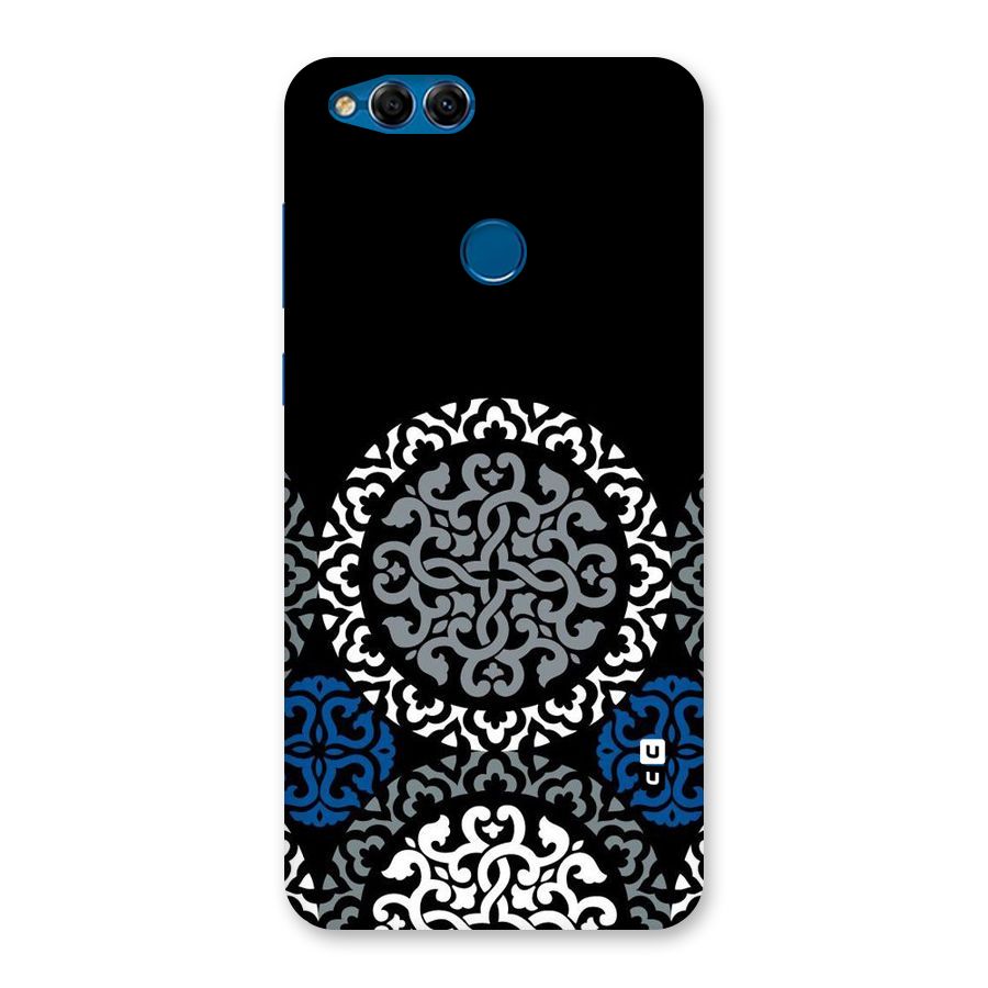 Mandala Circle Pattern Back Case for Honor 7X