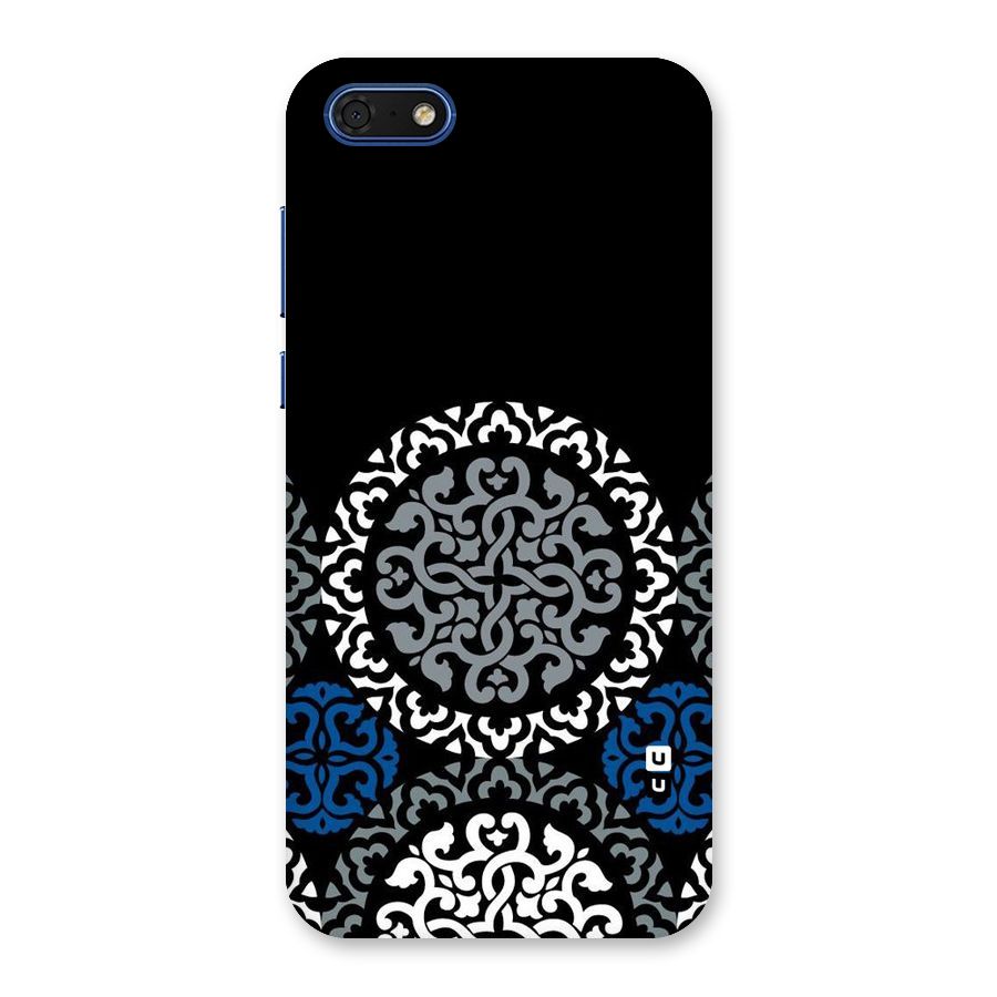Mandala Circle Pattern Back Case for Honor 7s
